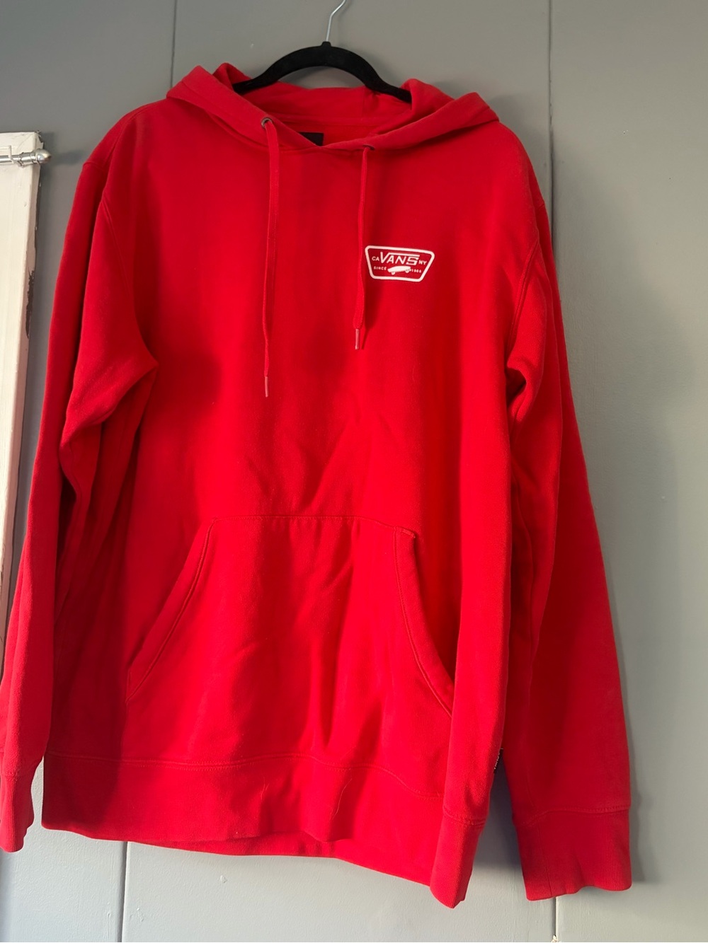 Vans Bright Red Pullover Hoodie
